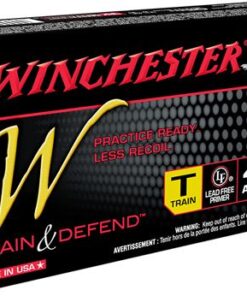 Winchester W Train Handgun Ammunition W45T, 45 ACP, Full Metal Jacket (FMJ), 230 GR, 850 FPS, 50 Rd/bx