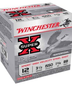 Winchester Blind Side Hex Steel Shot 12 Gauge 3-1/2in #2 1-5/8oz Waterfowl Shotshells - 25 Rounds