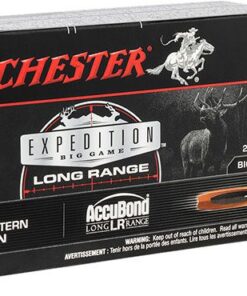 Winchester Expedition Big Game Rifle Ammunition S68WLR, 6.8 Western, Nosler AccuBond Long-Range, 165 GR, 2970 fps, 20 Rd/bx