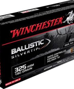 Winchester Supreme Rifle Ammunition SBST325S, 325 WSM, Ballistic Silvertip, 180 GR, 3060 fps, 20 Rd/bx