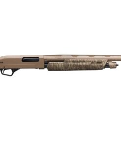 Winchester SXP Hybrid Hunter 12 Gauge Pump Shotgun with Mossy Oak Bottomland Camo Stock and FDE Permacote Barrel