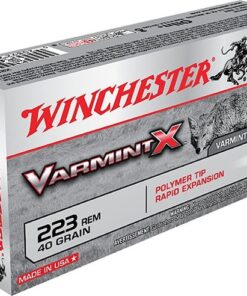 Winchester Varmint X Rifle Ammunition X223P1, 223 Remington, Varmint, 40 GR, 20 Rd/bx