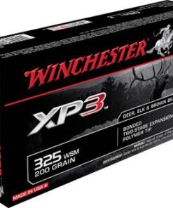 Winchester Supreme Elite Rifle Ammunition SXP325S, 325 WSM, Supreme Elite XP3, 200 GR, 20 Rd/bx