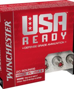 Winchester USA Pistol Ammunition USA380VP, 380 ACP, Full Metal Jacket (FMJ), 95 GR, 955 fps, 100 Rd/bx