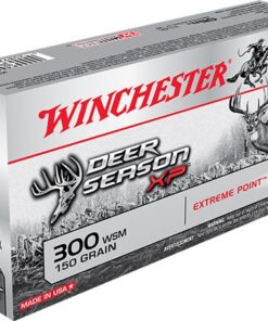 Winchester Deer Season XP Rifle Ammunition X300SDS, 300 WSM, Extreme Point Polymer Tip, 150 GR, 3260 fps, 20 Rd/bx
