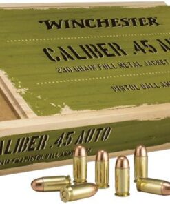 Winchester Service Grade Limited Edition Pistol Ammunition SG45WB, 45 ACP, Full Metal Jacket, 230 GR, 865 fps, 200 Rds/Cs