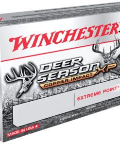 Winchester Rifle Ammunition X243DSLF, 243 Win, Copper Extreme Point, 85 gr, 3260 fps, 20 Rd/Bx