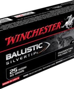 Winchester Supreme Rifle Ammunition SBST25WSS, 25 WSSM, Ballistic Silvertip, 85 GR, 3470 fps, 20 Rd/bx
