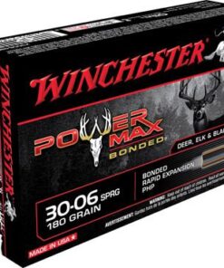 Winchester Super-X Power Max Bonded Rifle Ammunition X30064BP, 30-60 Springfield, 180 GR, 2700 fps, 20 Rd/bx