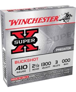 Winchester Super-X 410 2-1/2in 000 Buck Buckshot Shotshells - 5 Rounds