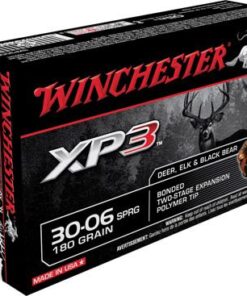 Winchester Supreme Elite Rifle Ammunition SXP3006, 30-06 Springfield, Supreme Elite XP3, 180 GR, 2700 fps, 20 Rd/bx