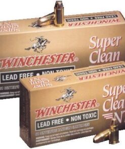 Winchester Super Clean NT Handgun Ammunition SC9NT, 9mm, Jacketed Soft Point (SP), 105 GR, 1200 fps, 50 Rd/bx