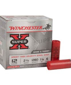 Winchester Super-X Xpert 12 Gauge 2-3/4in #6 1-1/8oz Target Shotshells - 25 Rounds