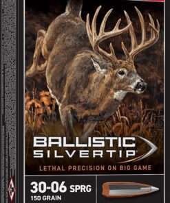 Winchester Supreme Rifle Ammunition SBST3006, 30-06 Springfield, Ballistic Silvertip, 150 GR, 2900 fps, 20 Rd/bx