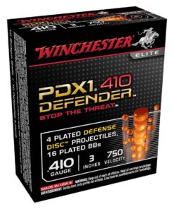 Winchester PDX1 Defender 410 Gauge 3in 4DD/16 BB Buckshot Shotshells - 10 Rounds