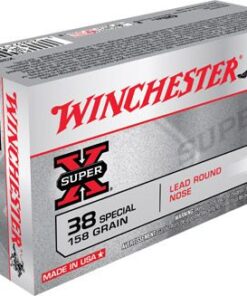 Winchester Super Clean Pistol Ammunition W40SWLF, 40 S&W, Full Metal Jacket, 120 GR, 1250 fps, 50 Rd/Bx