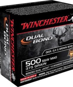 Winchester Supreme Elite Ammunition S500SWDB, 500 S&W, Dual Bond, 350 GR, 1725 fps, 20 Rd/bx