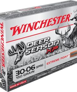 Winchester Deer Season XP Rifle Ammunition X3006DS, 30-06 Sprgfld, Extreme Point Polymer Tip, 150 GR, 2920 fps, 20 Rd/bx