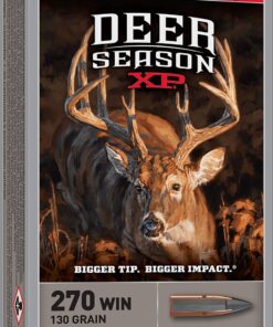 Winchester Deer Season XP Rifle Ammunition X270DS, 270 Winchester, Extreme Point Polymer Tip, 130 GR, 3060 fps, 20 Rd/bx