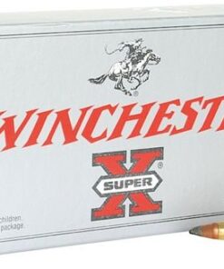 Winchester Super-X Rifle Ammunition X222R, 222 Remington, Pointed Soft Point (SP), 50 GR, 3140 fps, 20 Rd/bx