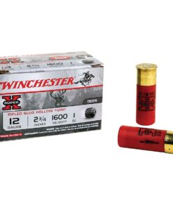 Winchester Super X 12 Gauge 2-3/4in 1oz Slug Shotshells - 250 Rounds