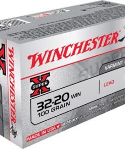 Winchester Super-X Rifle Ammunition X32201, 32-20 Winchester, Lead, 100 GR, 1210 fps, 50 Rd/bx
