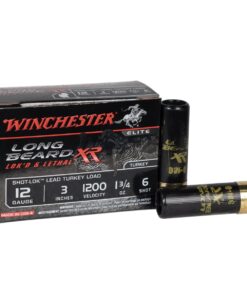 Winchester Long Beard XR Shot-Lok Turkey 12 Gauge 3in #6 1-3/4oz Turkey Shotshells - 10 Rounds